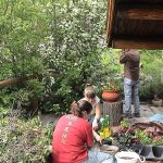 yellowstone lodging elephant head lodge gardening
