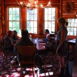 yellowstone lodging elephant head lodge eating