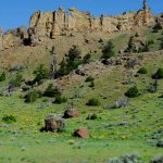 yellowstone lodging outdoor scenery rocks