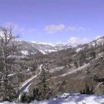 yellowstone lodging outdoor scenery winter