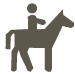 yellowstone things to do horseback icon
